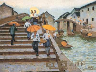 徐君萱 1992年作 《清明》 89×116cm